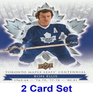 Ron Ellis Hockey Card Collection